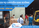 Dịch vụ chuyển kho xưởng trọn gói - chuyên nghiệp - giá tốt tại Biên Hòa, Đồng Nai