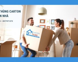 Hướng dẫn cách sử dụng thùng carton chuyển nhà nhanh chóng, tiện lợi