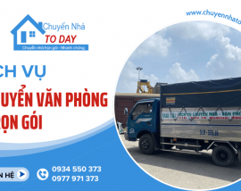 Tiết kiệm và thuận tiện hơn với dịch vụ chuyển văn phòng trọn gói TPHCM - Chuyển Nhà Today