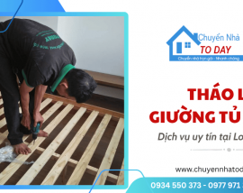 Dịch vụ tháo lắp giường tủ gỗ Long An - Hỗ trợ tận nơi, không lo hỏng hóc