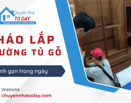 Tháo lắp giường tủ gỗ Bình Dương nhanh gọn trong ngày cùng Chuyển Nhà Today