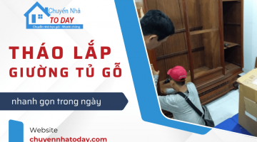 Tháo lắp giường tủ gỗ Bình Dương nhanh gọn trong ngày cùng Chuyển Nhà Today