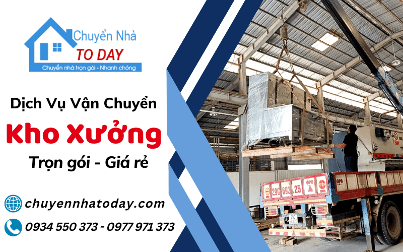 Quy trình chuyển kho xưởng Bình Dương