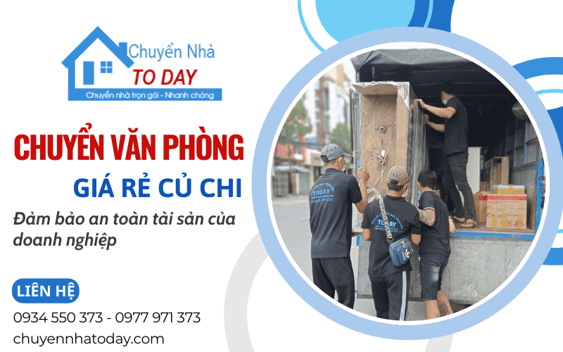 chuyển văn phòng giá rẻ Củ Chi