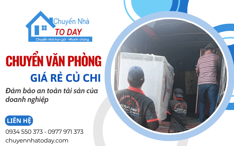 chuyển văn phòng giá rẻ Củ Chi