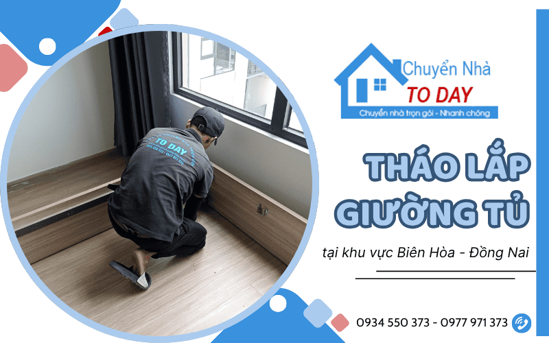 tháo lắp giường tủ Biên Hòa