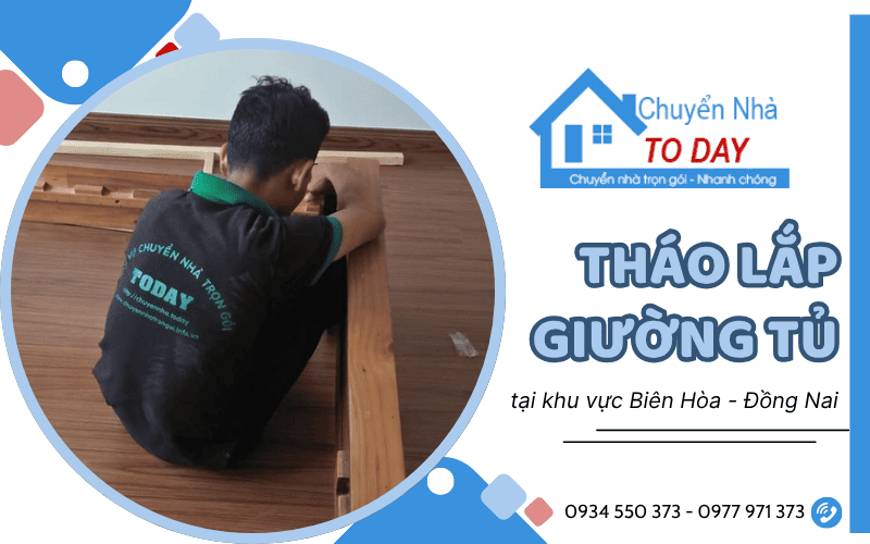 tháo lắp giường tủ Biên Hòa