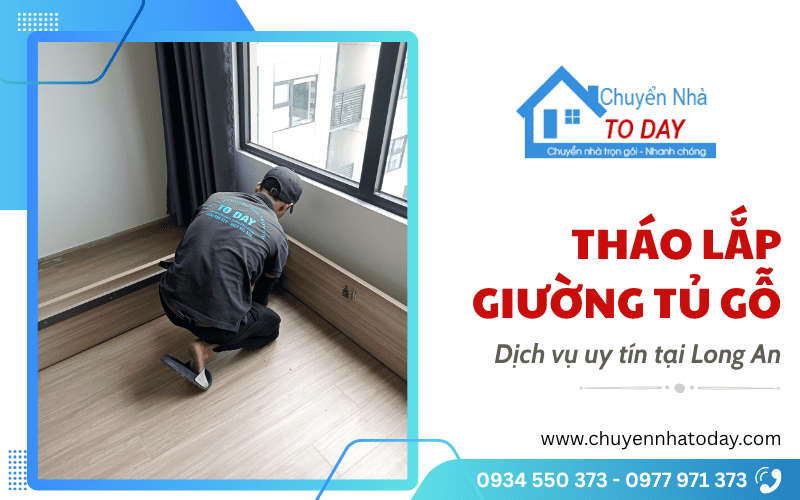Tháo lắp giường tủ gỗ Long An