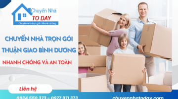Chuyển nhà trọn gói Thuận Giao Bình Dương - Nhanh chóng và an toàn